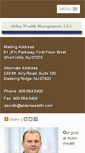 Mobile Screenshot of aldenwealth.com